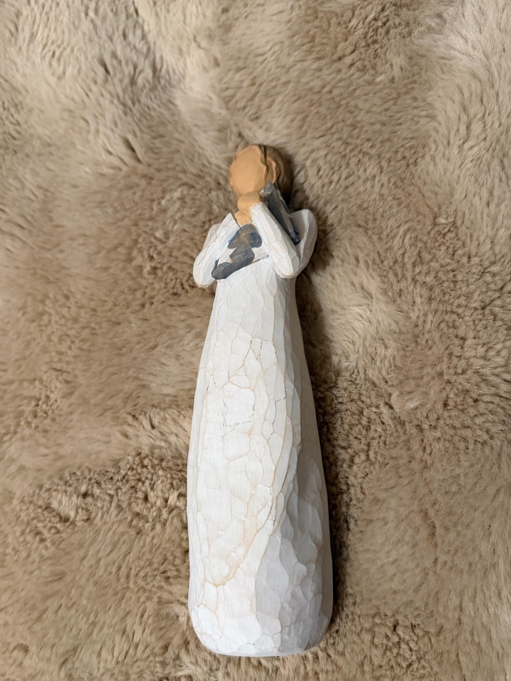 Willow Tree Hero - Angel Holding Flag Figurine